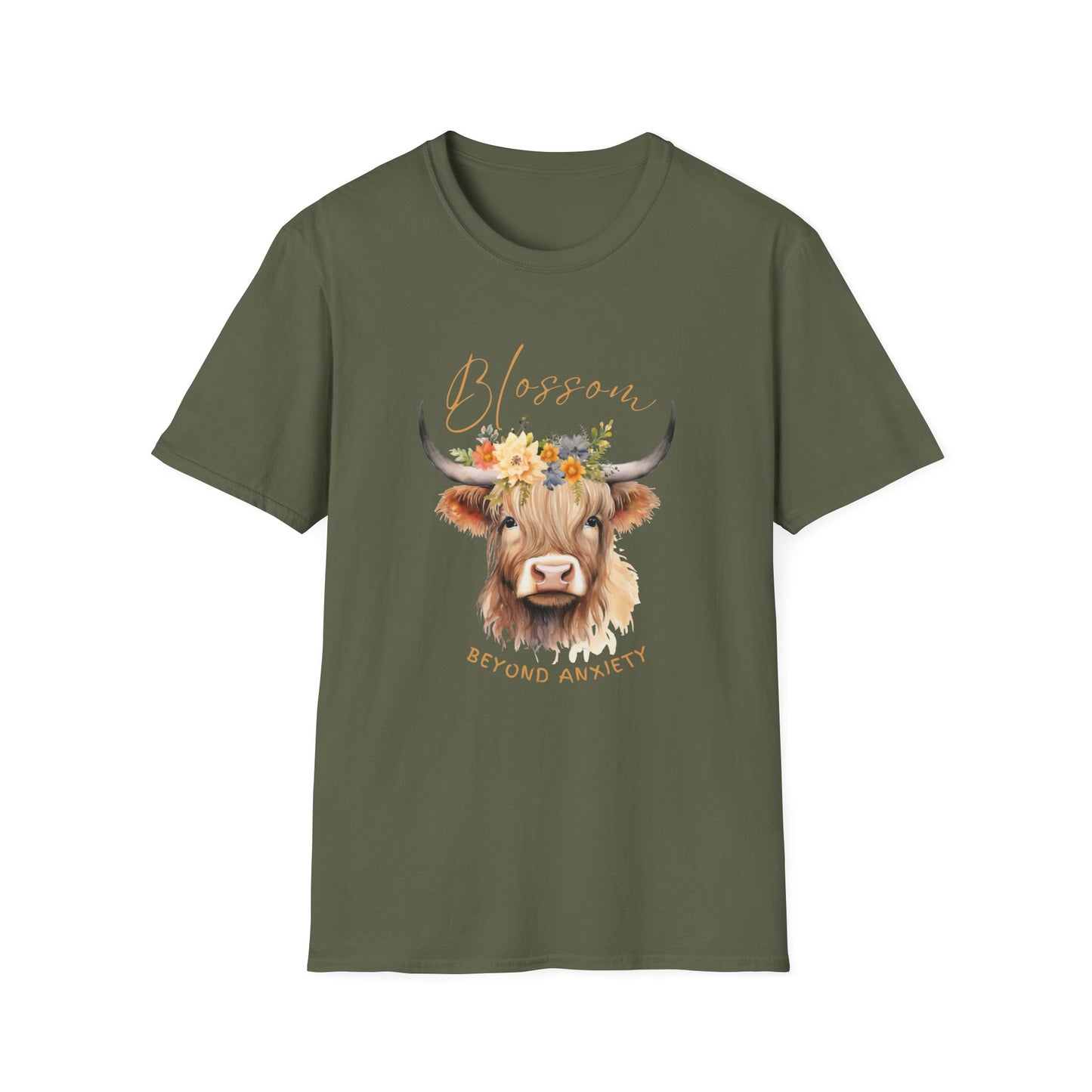 BLOSSOM BEYOND ANXIETY T-SHIRT - SS - YW