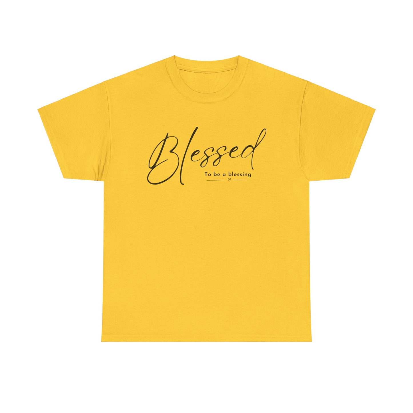 BLESSED T-SHIRT - HC - BK