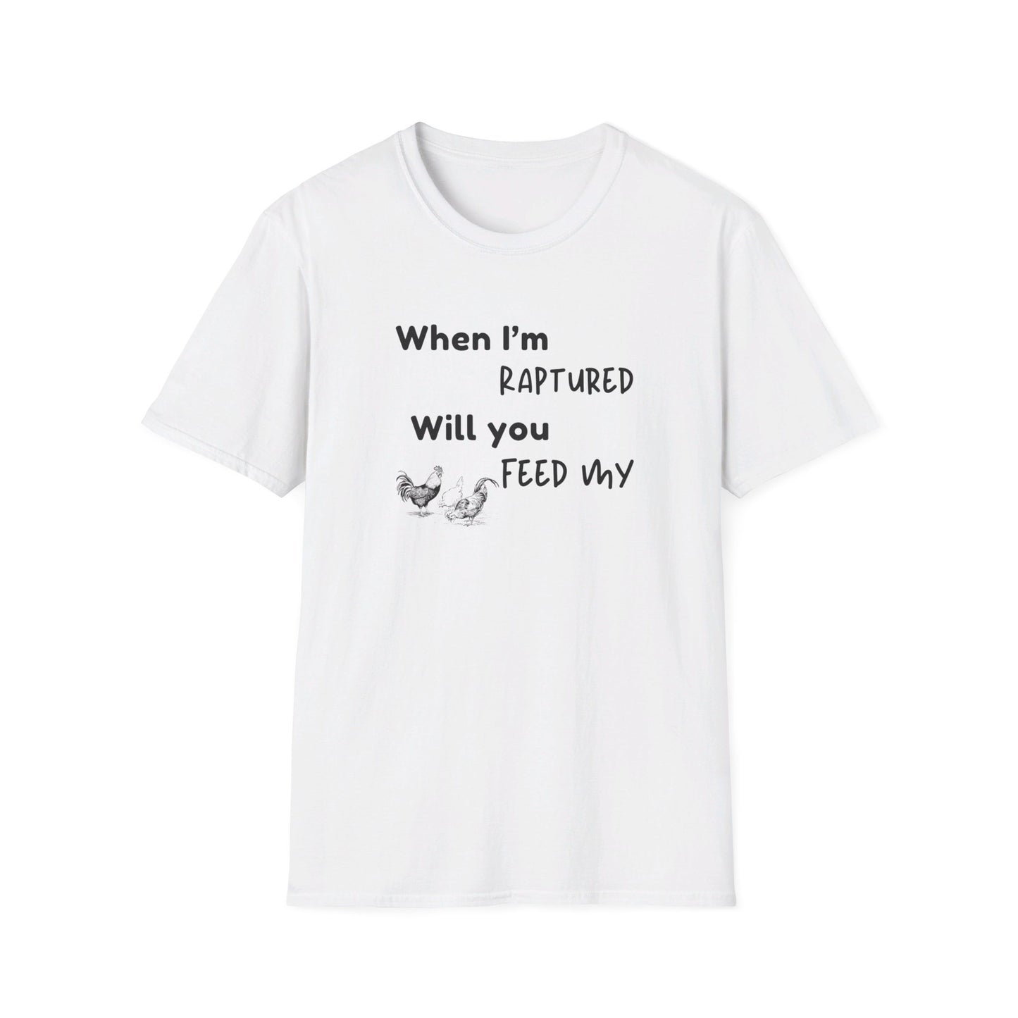 RAPTURED - CHICKEN T-SHIRT - M - BK