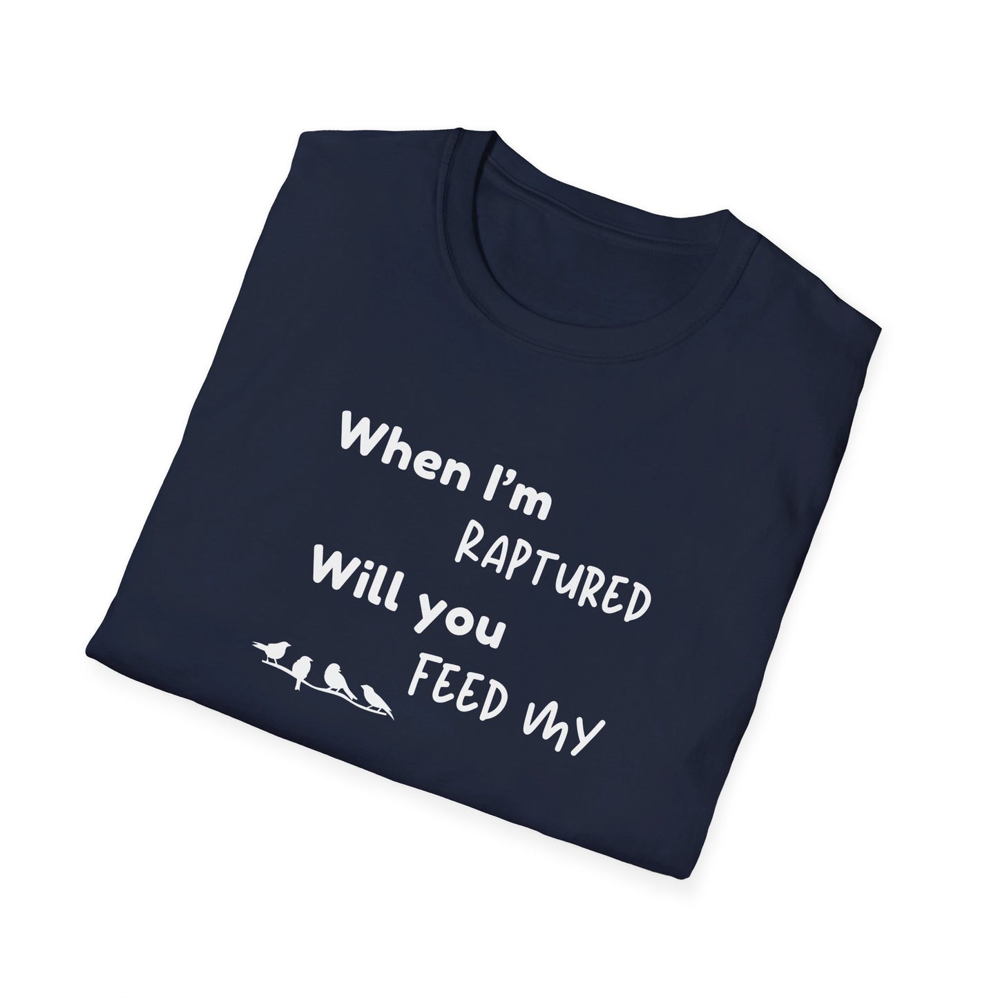 RAPTURED - BIRDS T-SHIRT - M - WH
