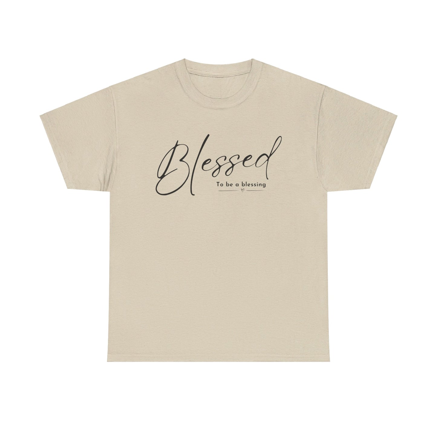 BLESSED T-SHIRT - HC - BK