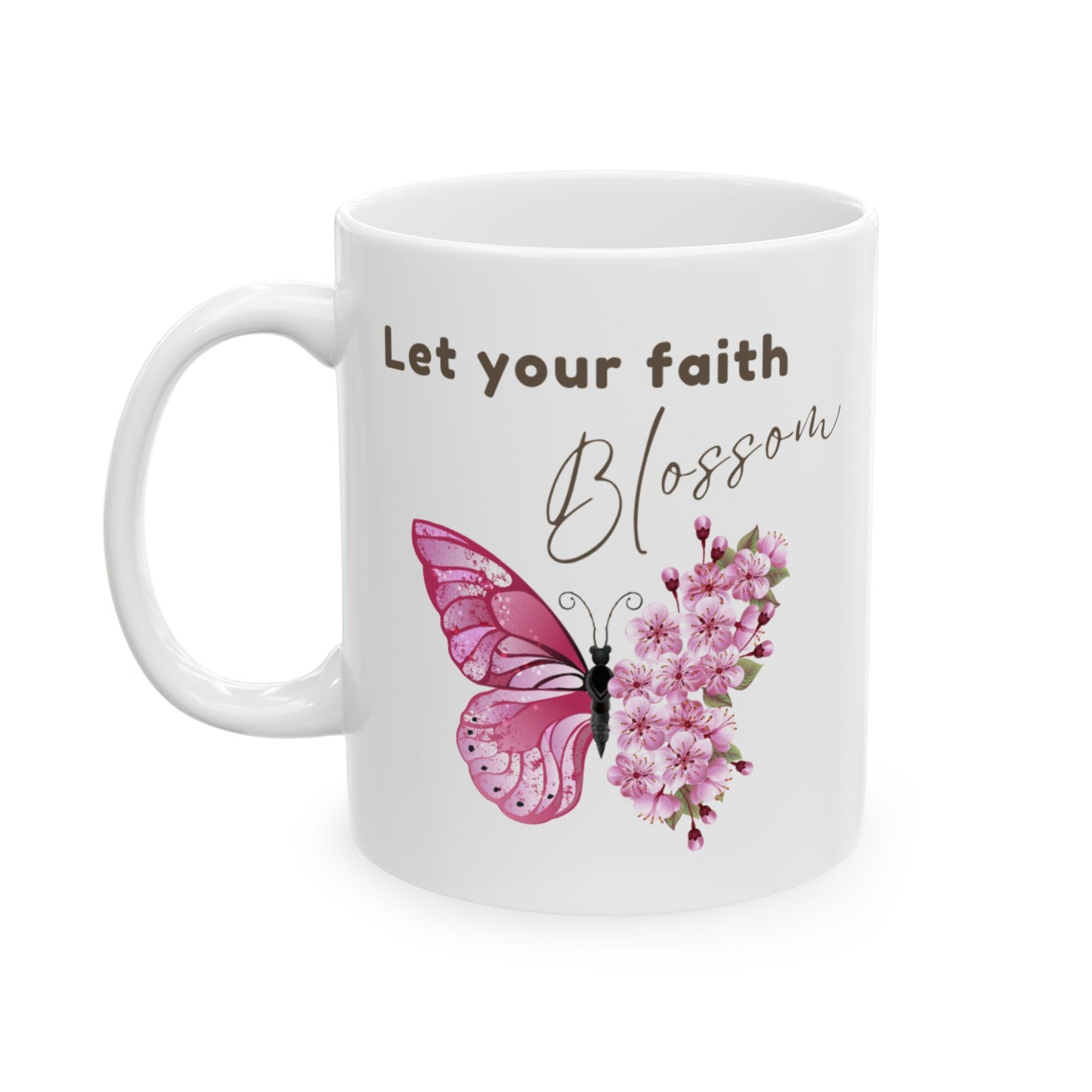 LET YOUR FAITH COFFEE MUG