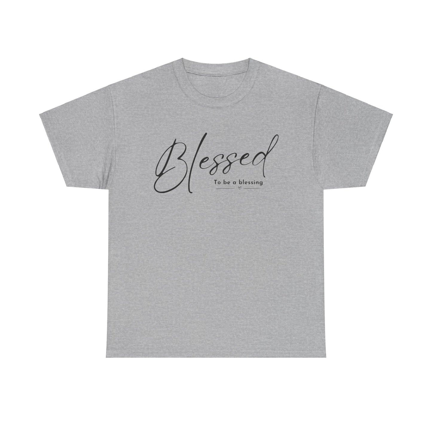 BLESSED T-SHIRT - HC - BK