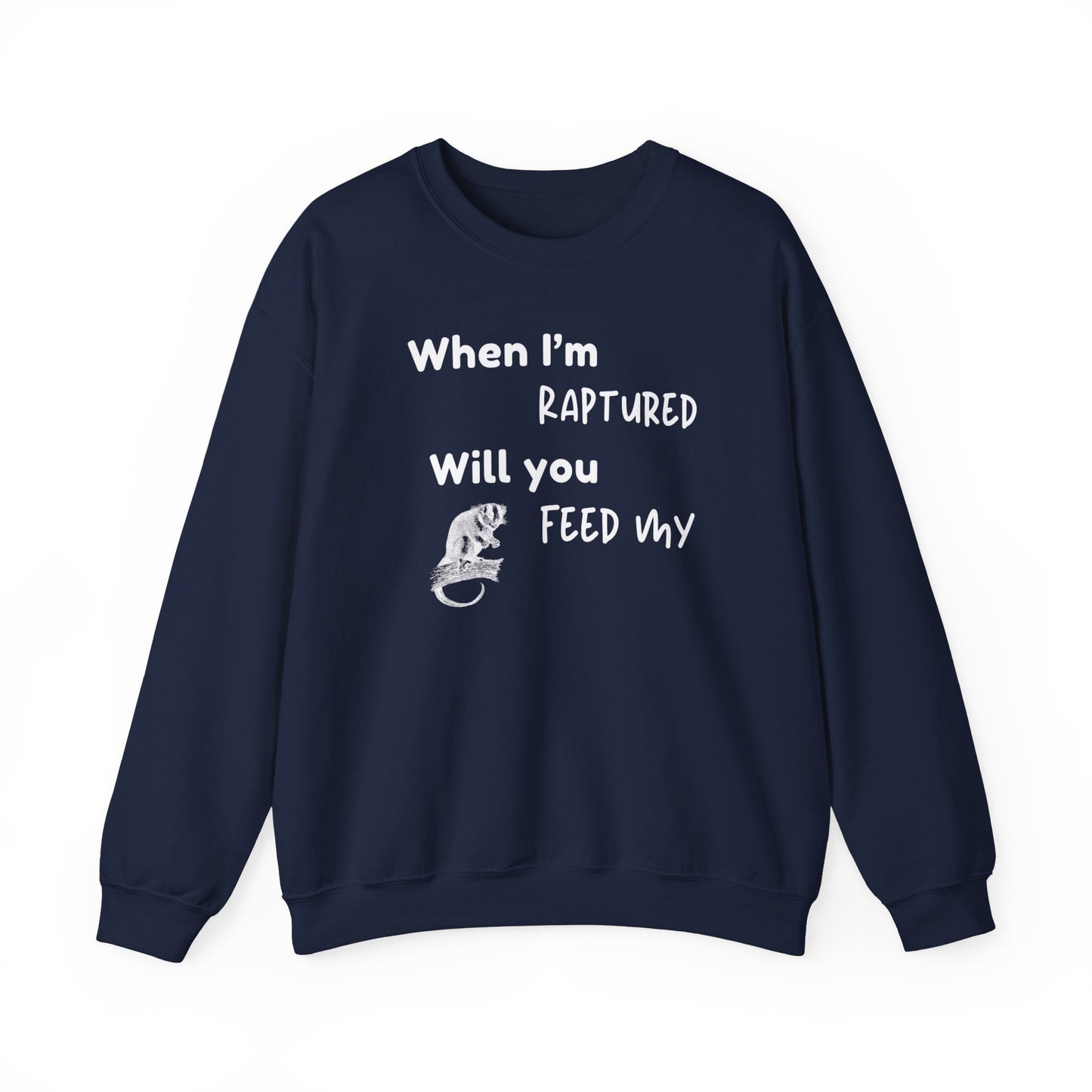 RAPTURED POSSUM SWEATSHIRT - M - WH