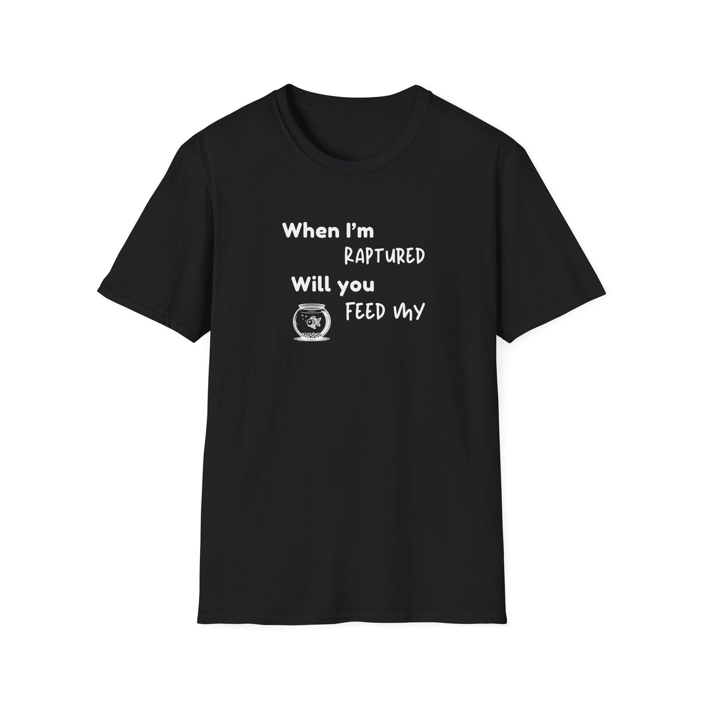 RAPTURED - FISH T-SHIRT - M - WH