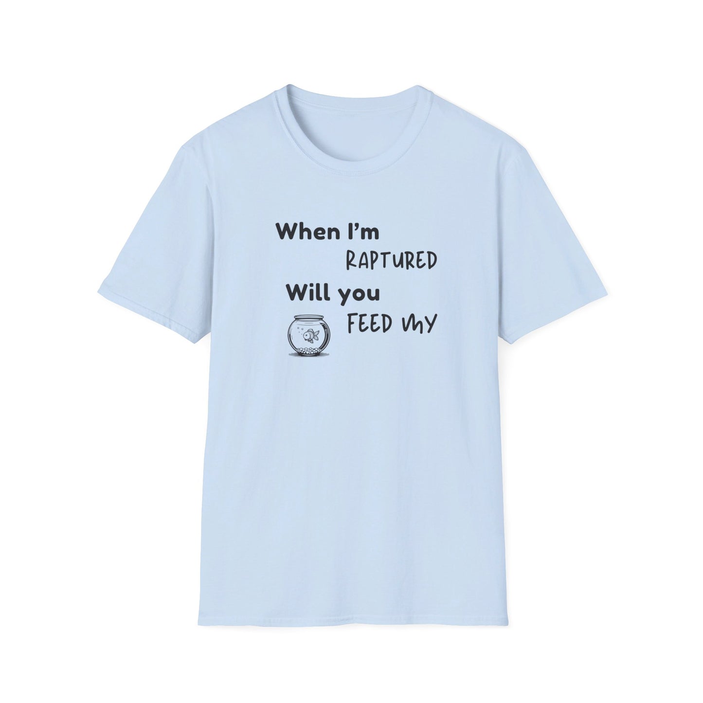 RAPTURED - FISH T-SHIRT - M - BK
