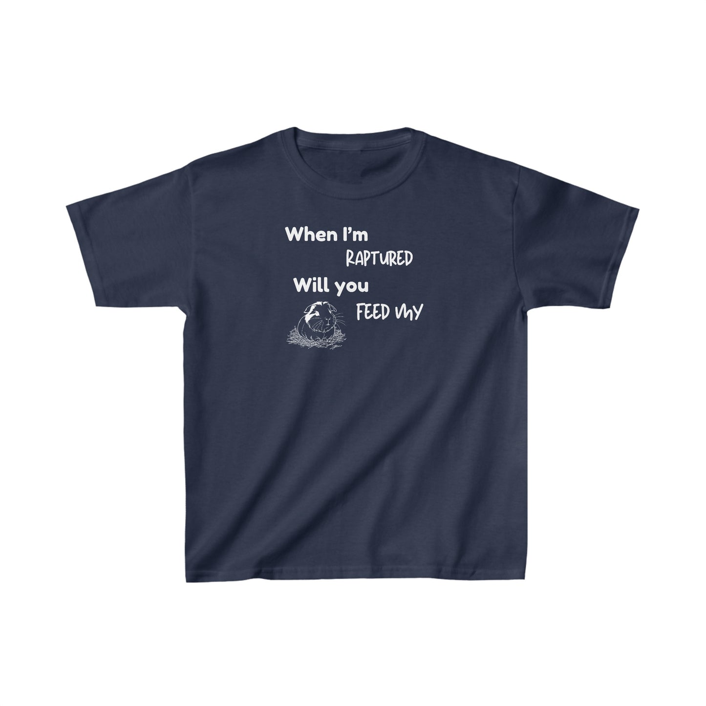 RAPTURED GUINEA PIG T-SHIRT - WH