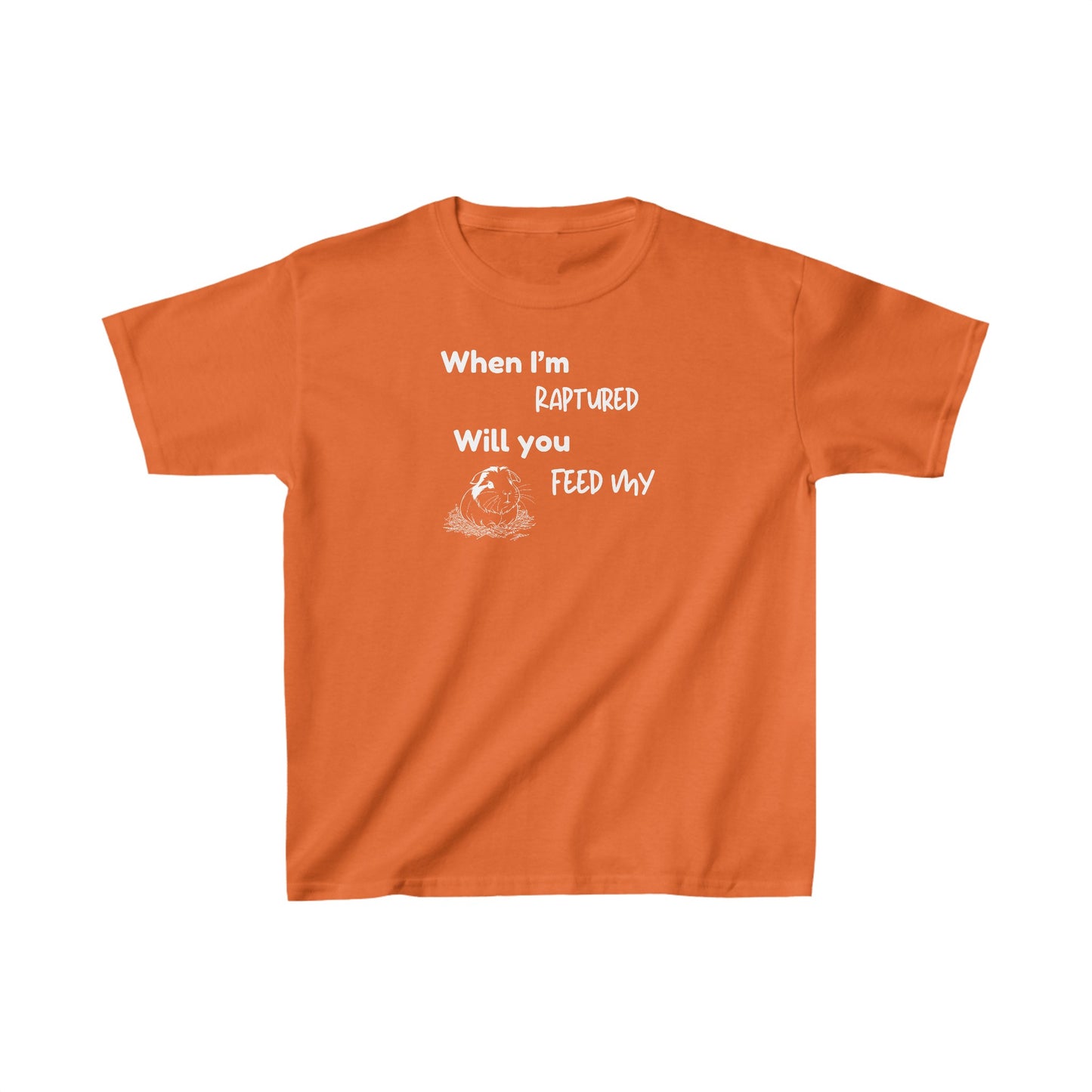 RAPTURED GUINEA PIG T-SHIRT - WH