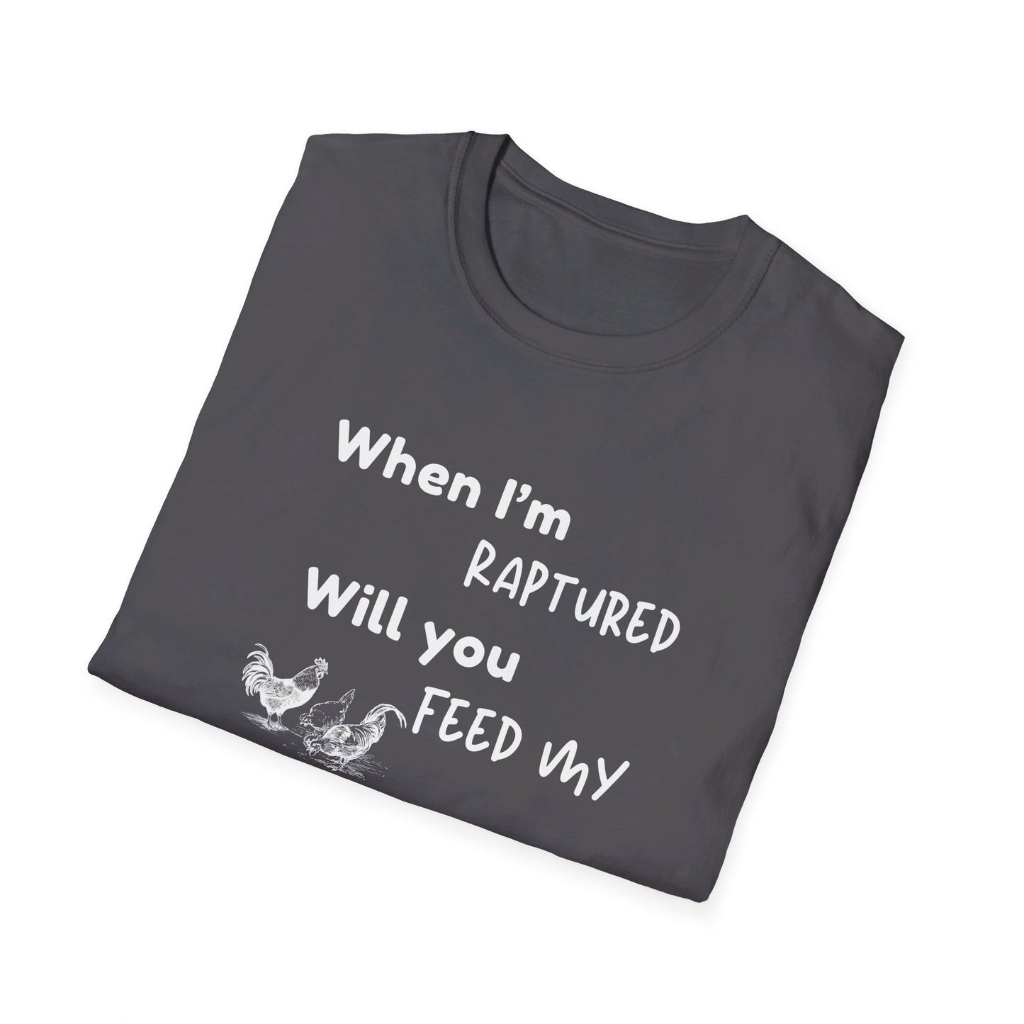 RAPTURED - CHICKENS T-SHIRT - M - WH
