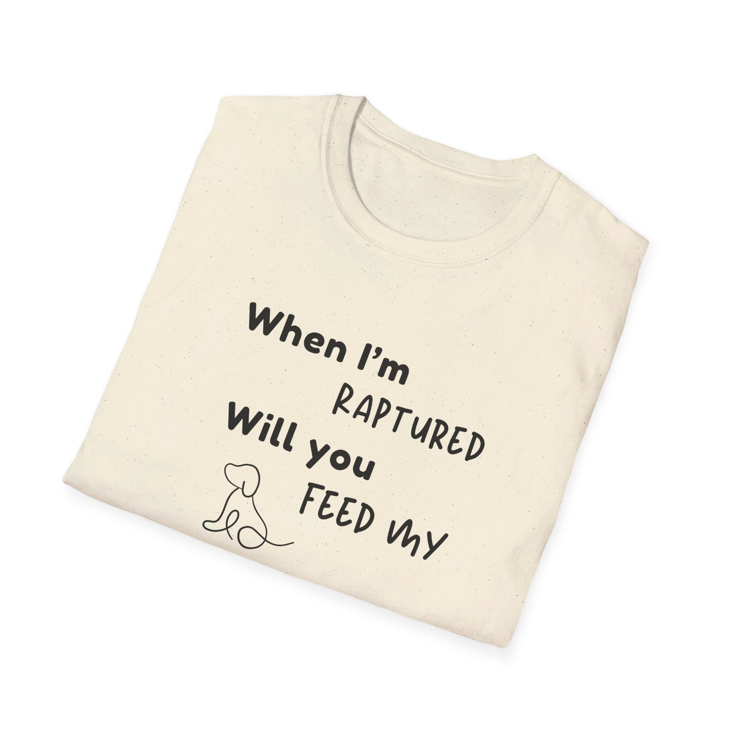 RAPTURED - DOG T-SHIRT - SS - BK