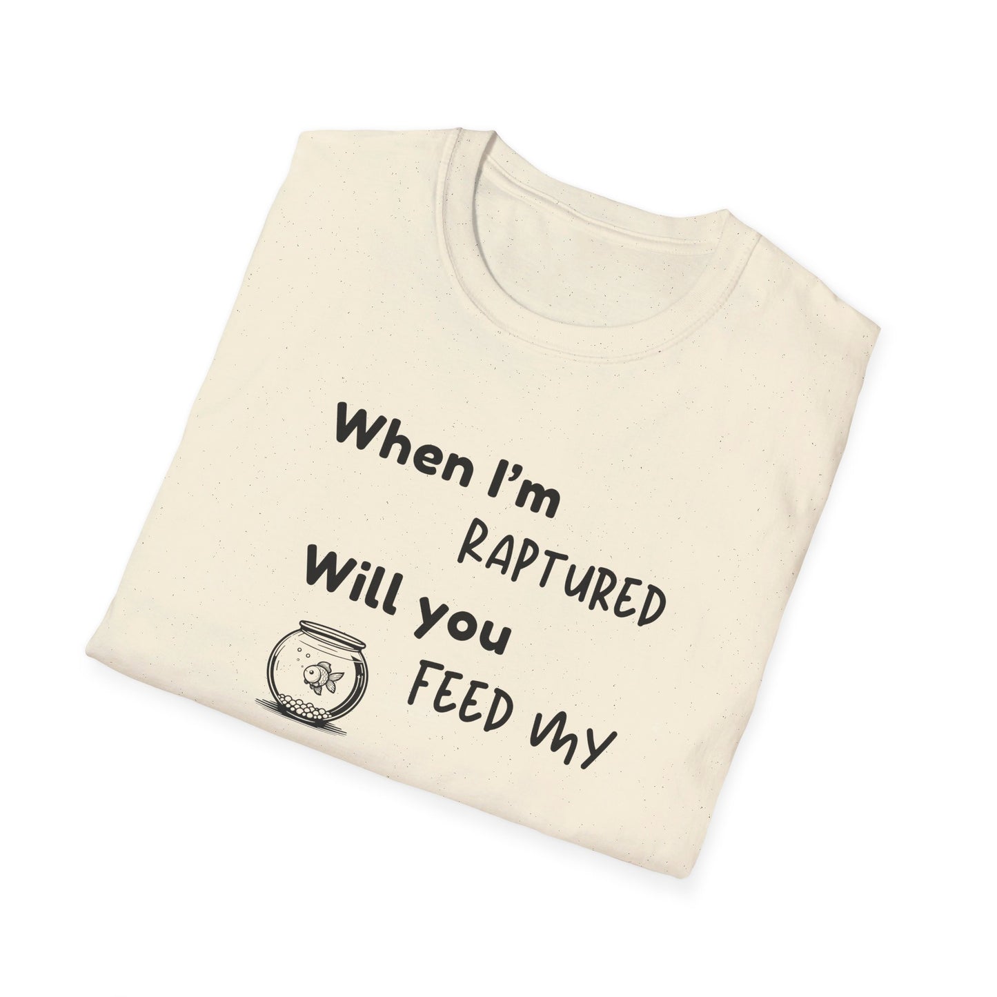 RAPTURED - FISH T-SHIRT - M - BK
