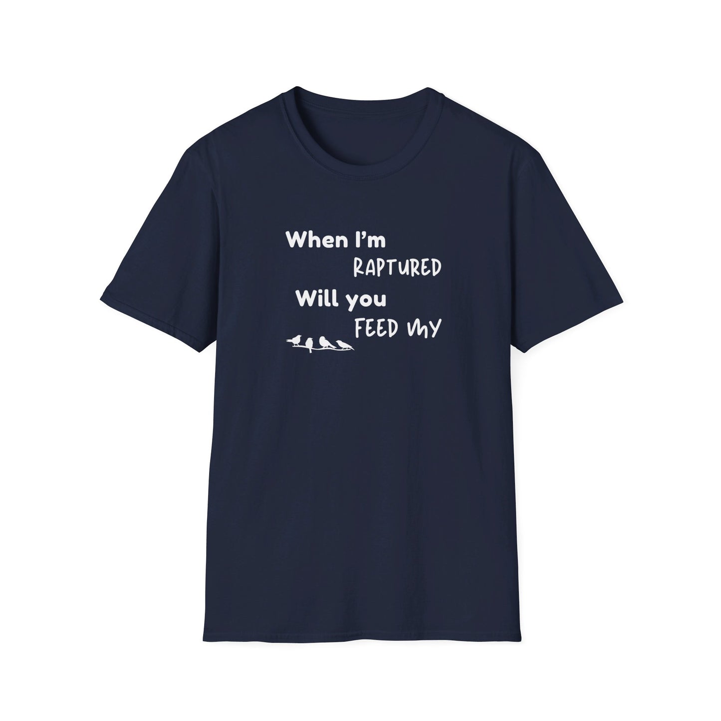 RAPTURED - BIRDS T-SHIRT - M - WH