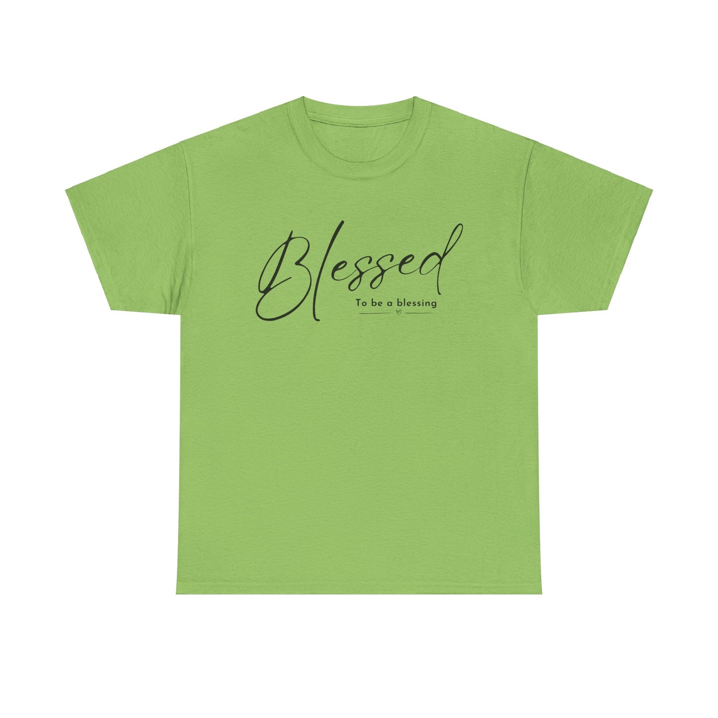 BLESSED T-SHIRT - HC - BK
