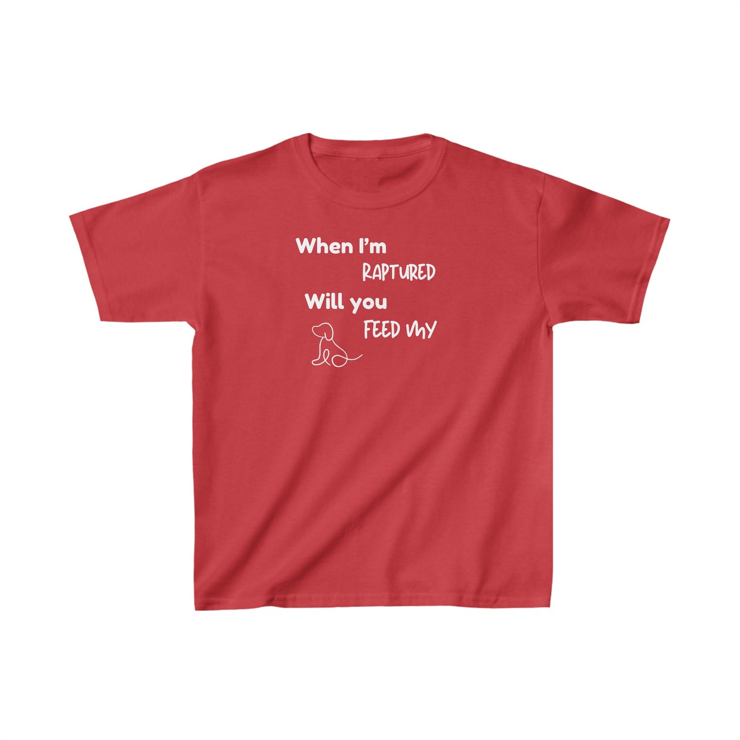 RAPTURED DOG T-SHIRT - WH