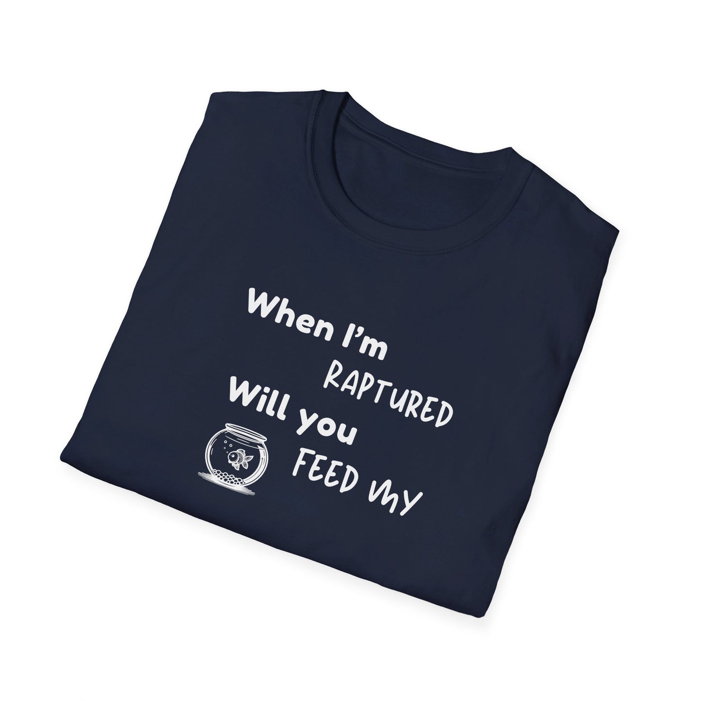 RAPTURED - FISH T-SHIRT - M - WH