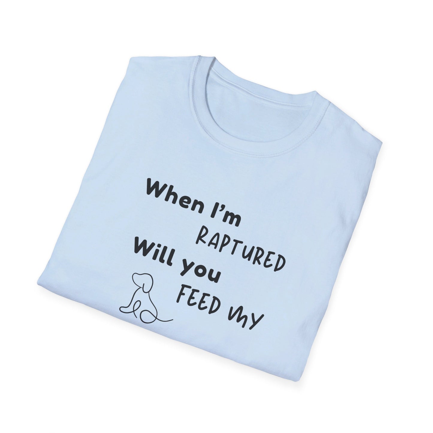 RAPTURED - DOG T-SHIRT - SS - BK