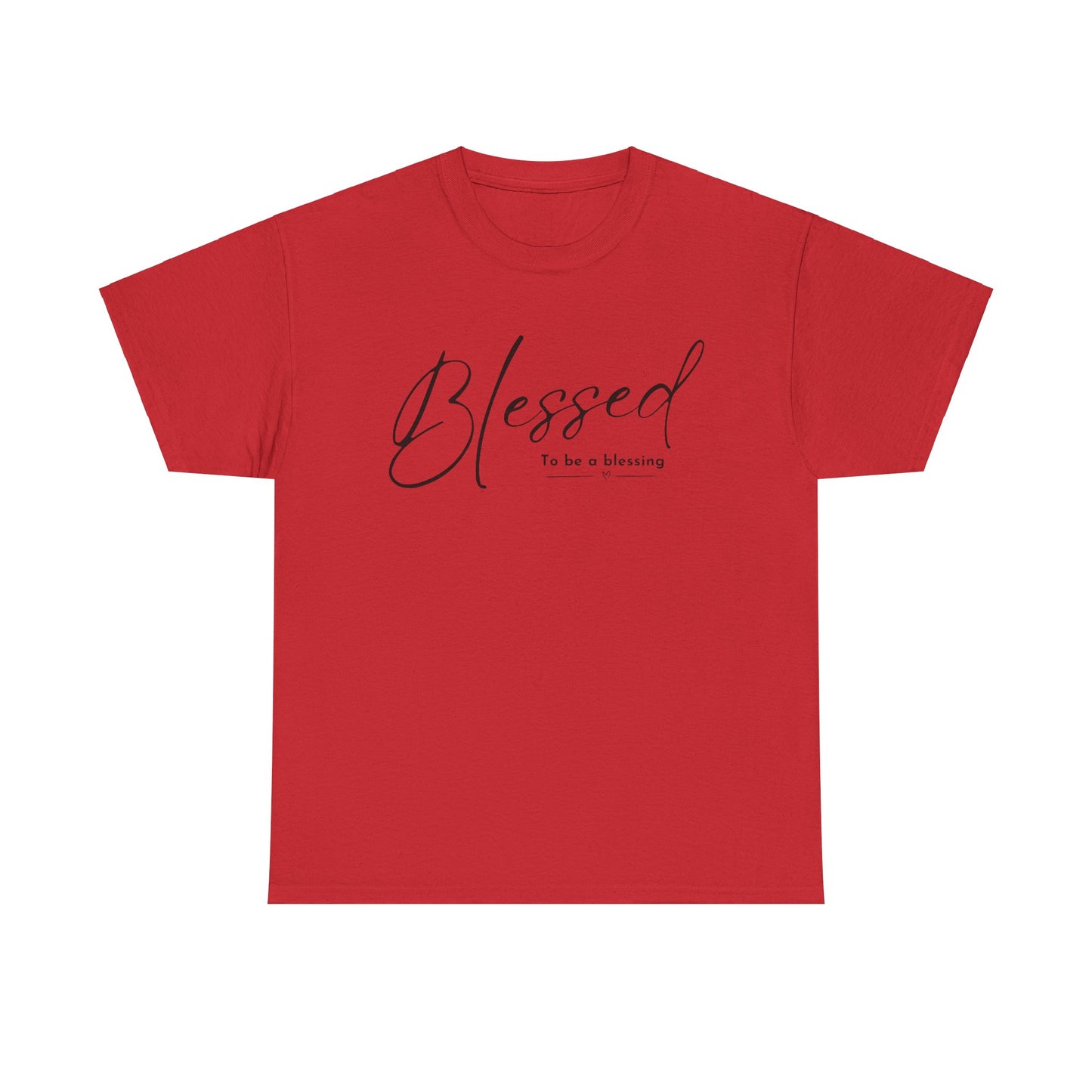 BLESSED T-SHIRT - HC - BK
