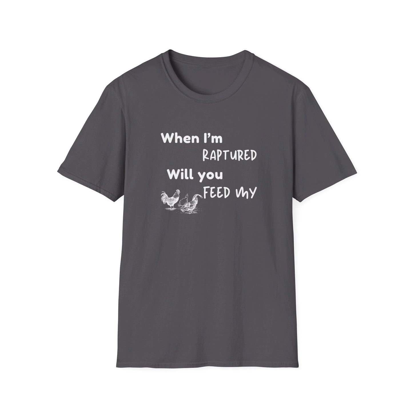 RAPTURED - CHICKENS T-SHIRT - M - WH