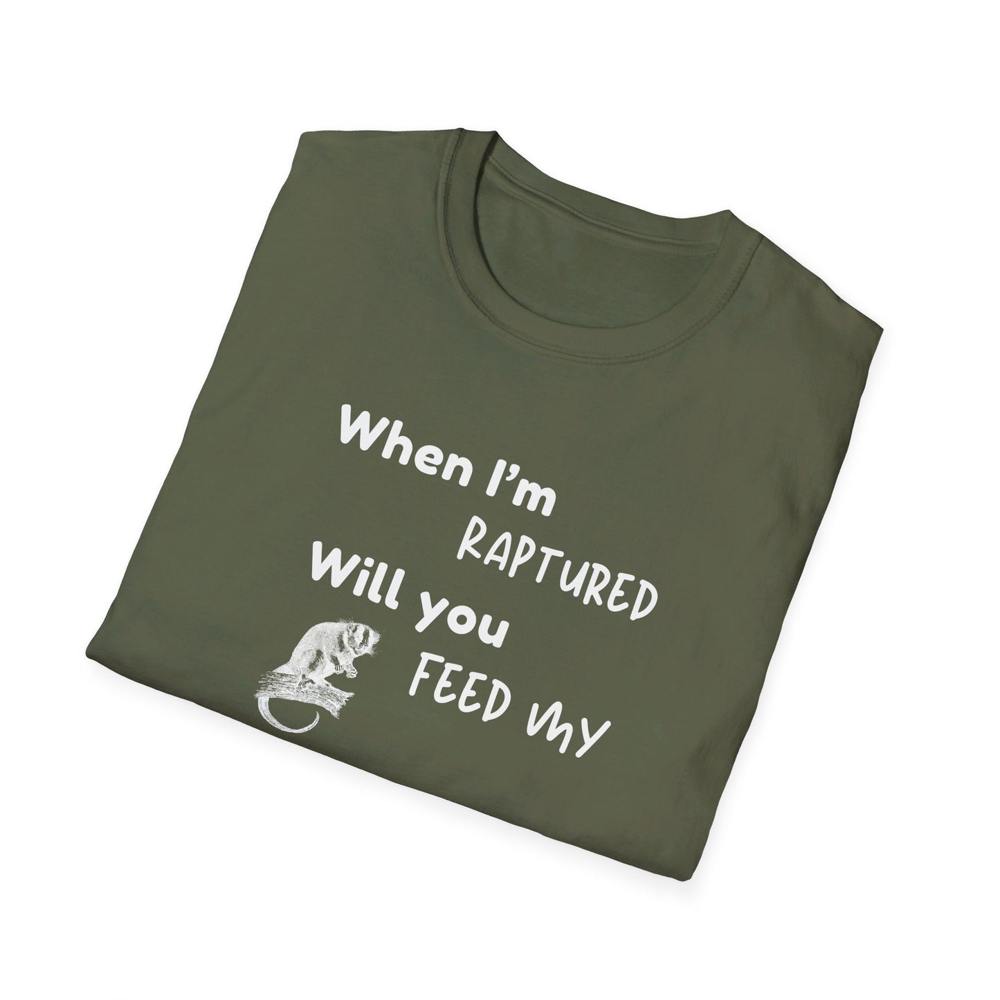 RAPTURED - POSSUM T-SHIRT - W - WH