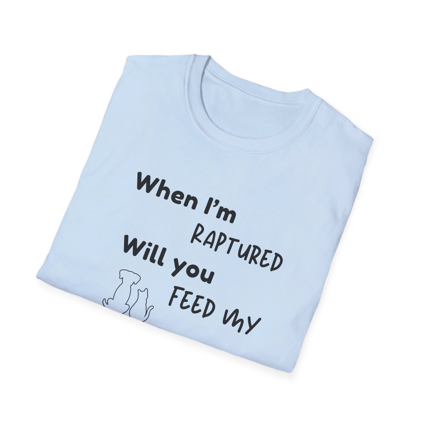 RAPTURED - DOG & CAT T-SHIRT - SS - DK