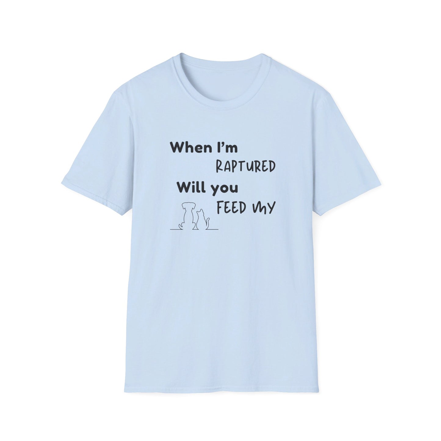 RAPTURED - DOG & CAT T-SHIRT - SS - DK