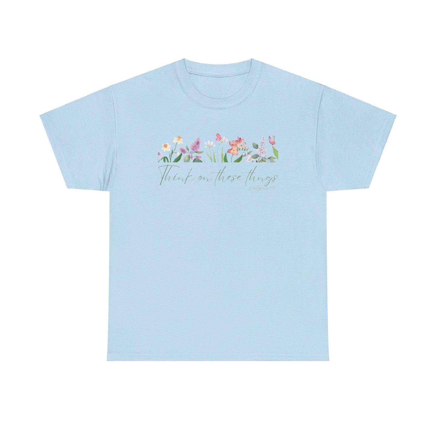 THINKING ON THESE THINGS T-SHIRT - HC - GN