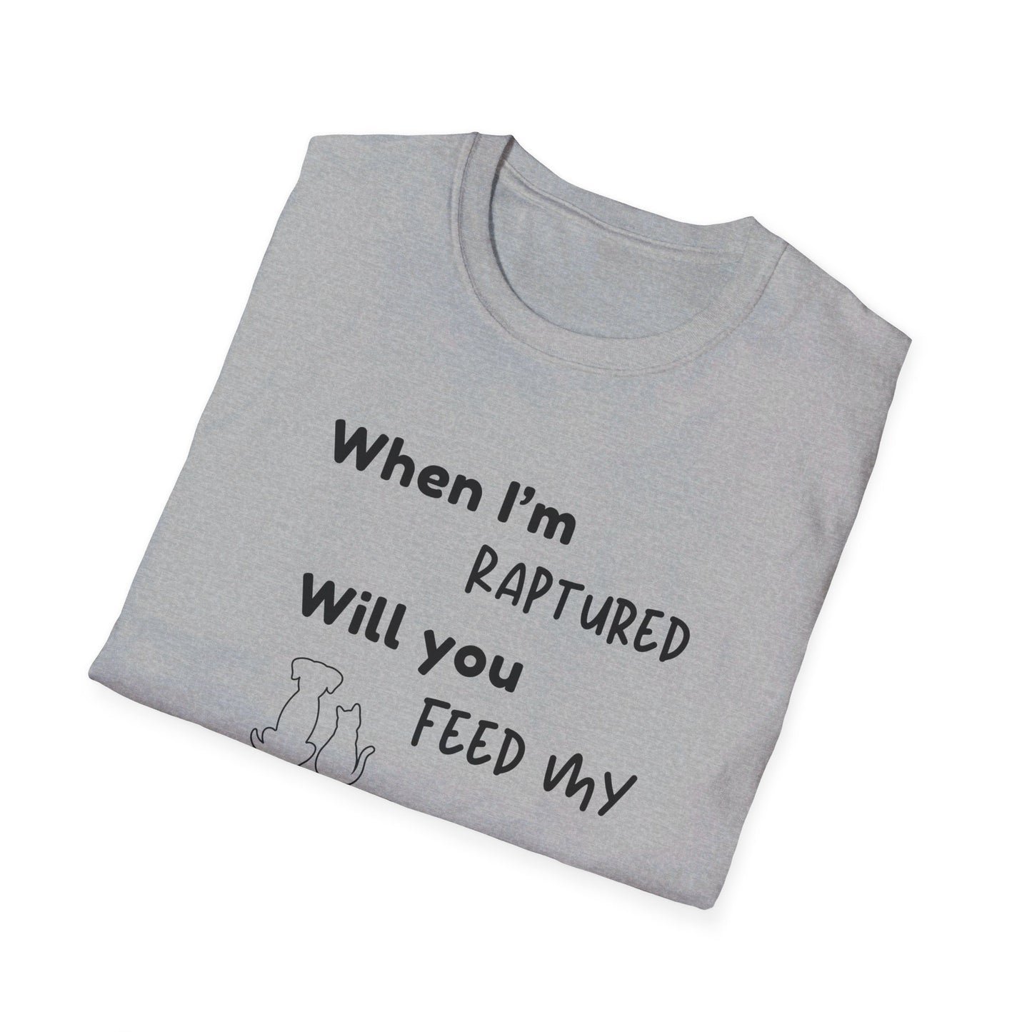RAPTURED - DOG & CAT T-SHIRT - SS - DK
