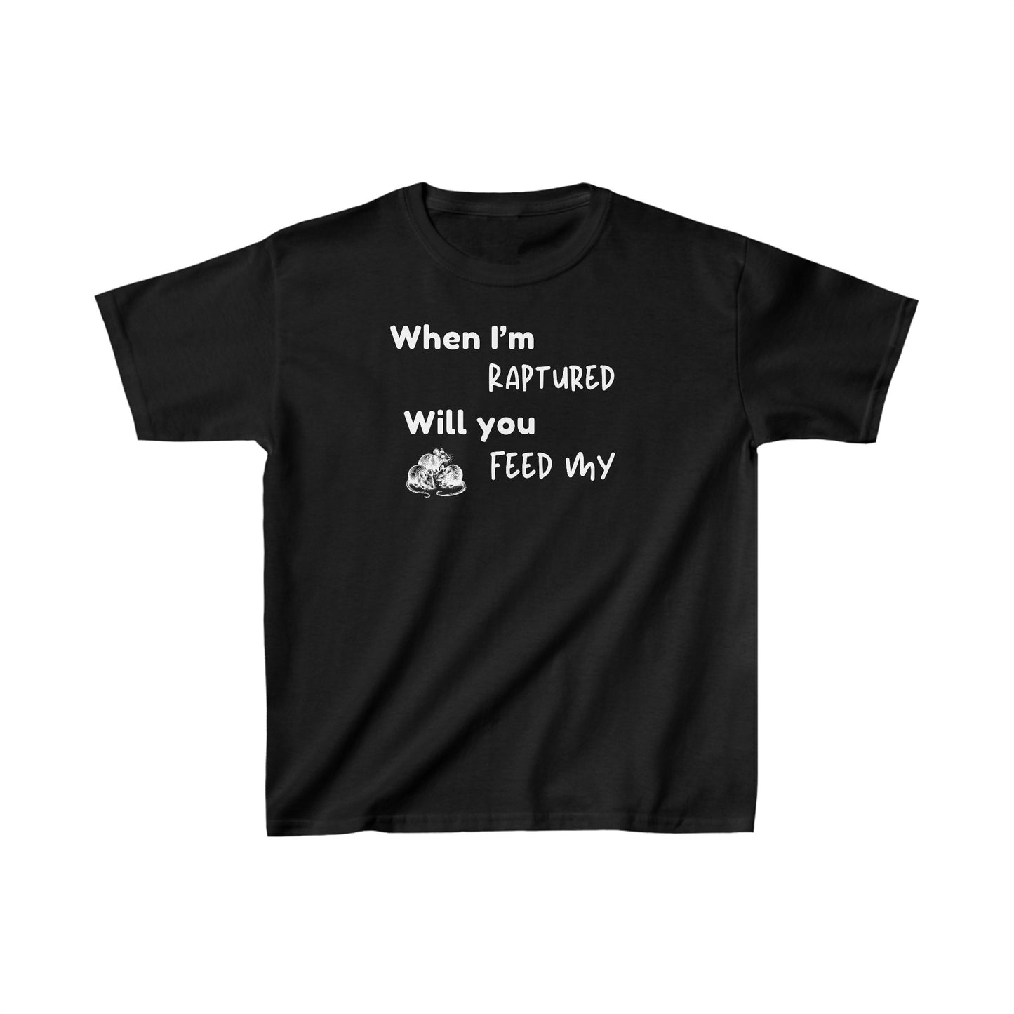 RAPTURED MICE T-SHIRT - WH