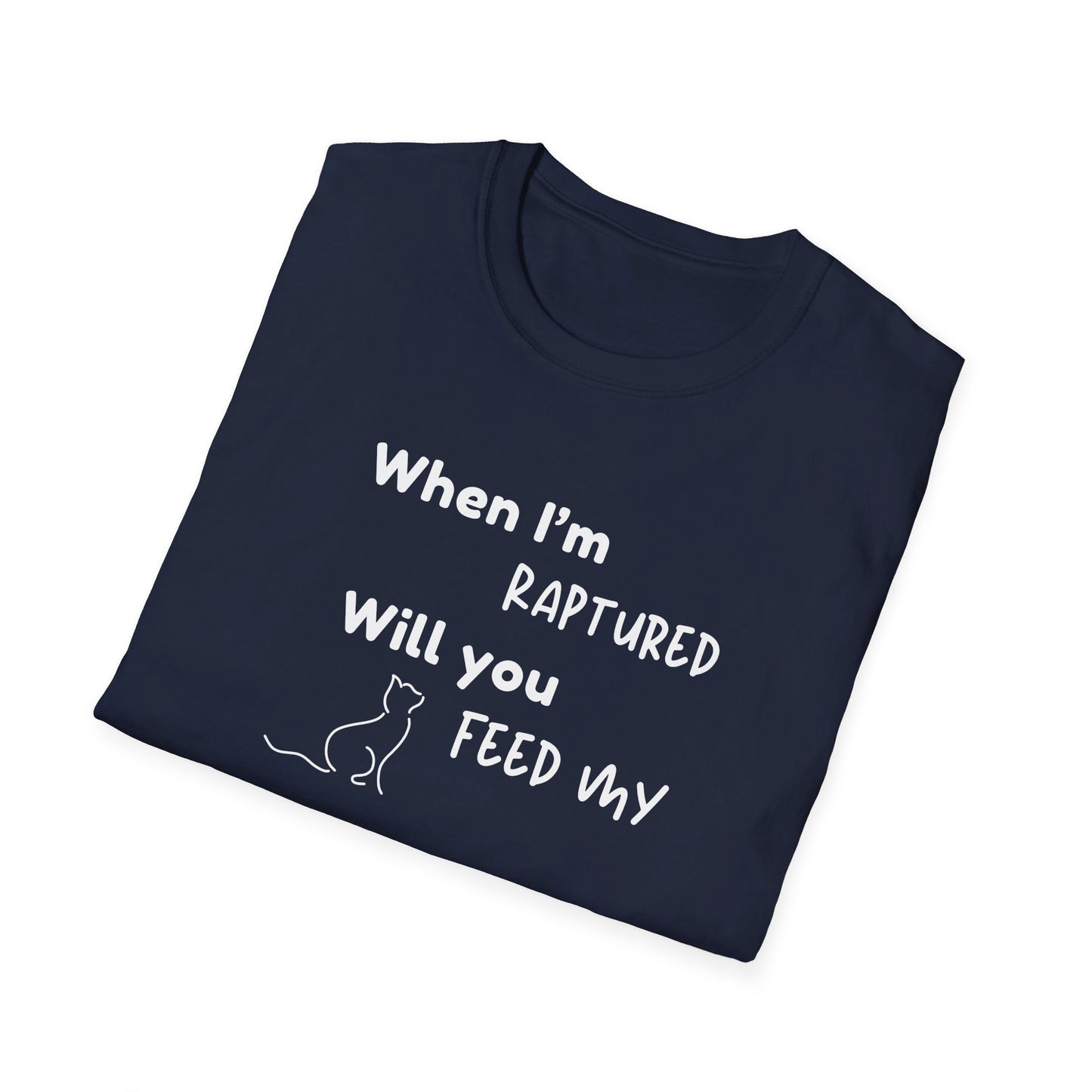 RAPTURED - CAT T-SHIRT - M - WH
