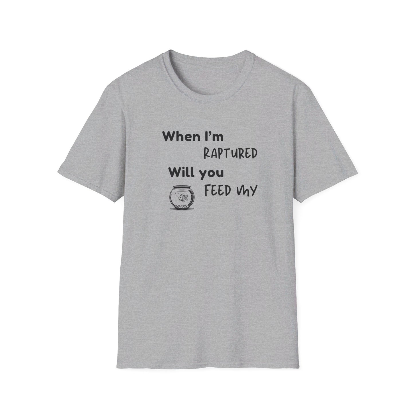 RAPTURED - FISH T-SHIRT - M - BK