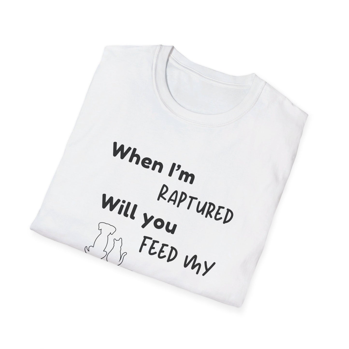 RAPTURED - DOG & CAT T-SHIRT - SS - DK