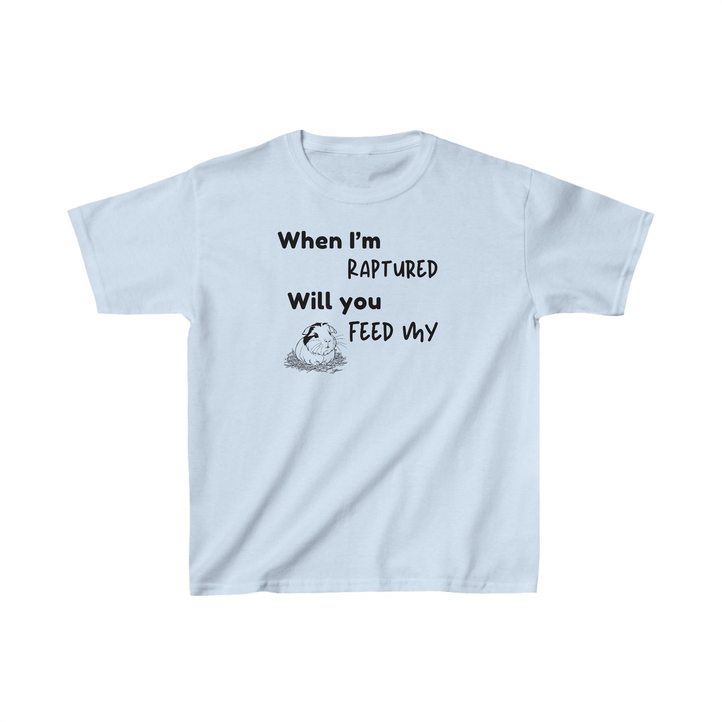 RAPTURED GUINEA PIG T-SHIRT - BK
