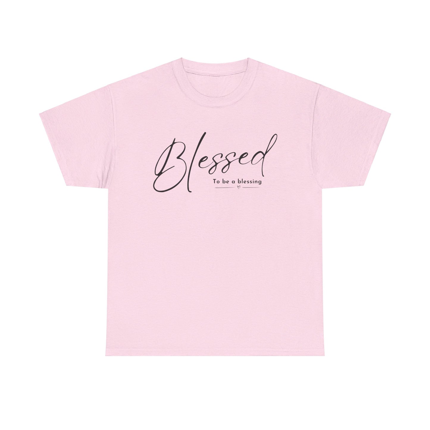 BLESSED T-SHIRT - HC - BK