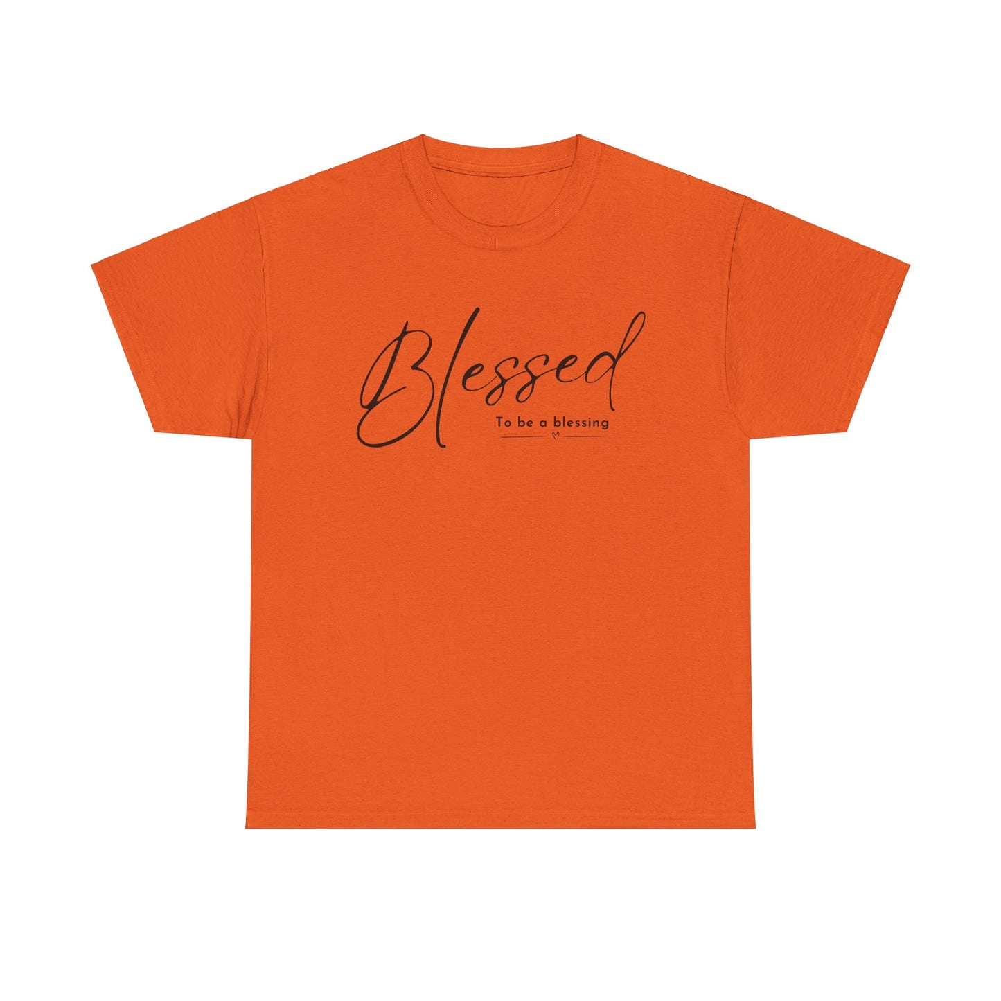 BLESSED T-SHIRT - HC - BK