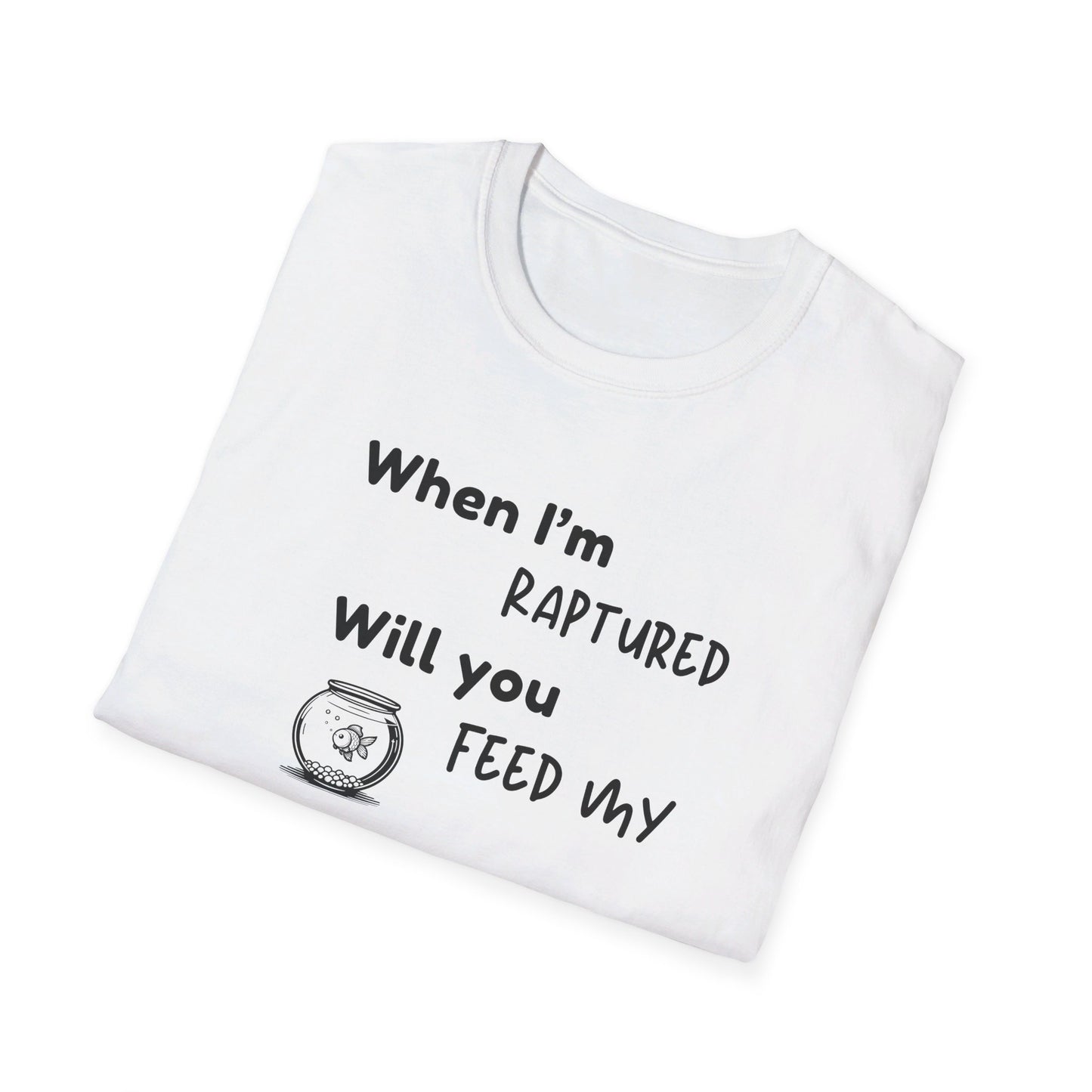 RAPTURED - FISH T-SHIRT - M - BK