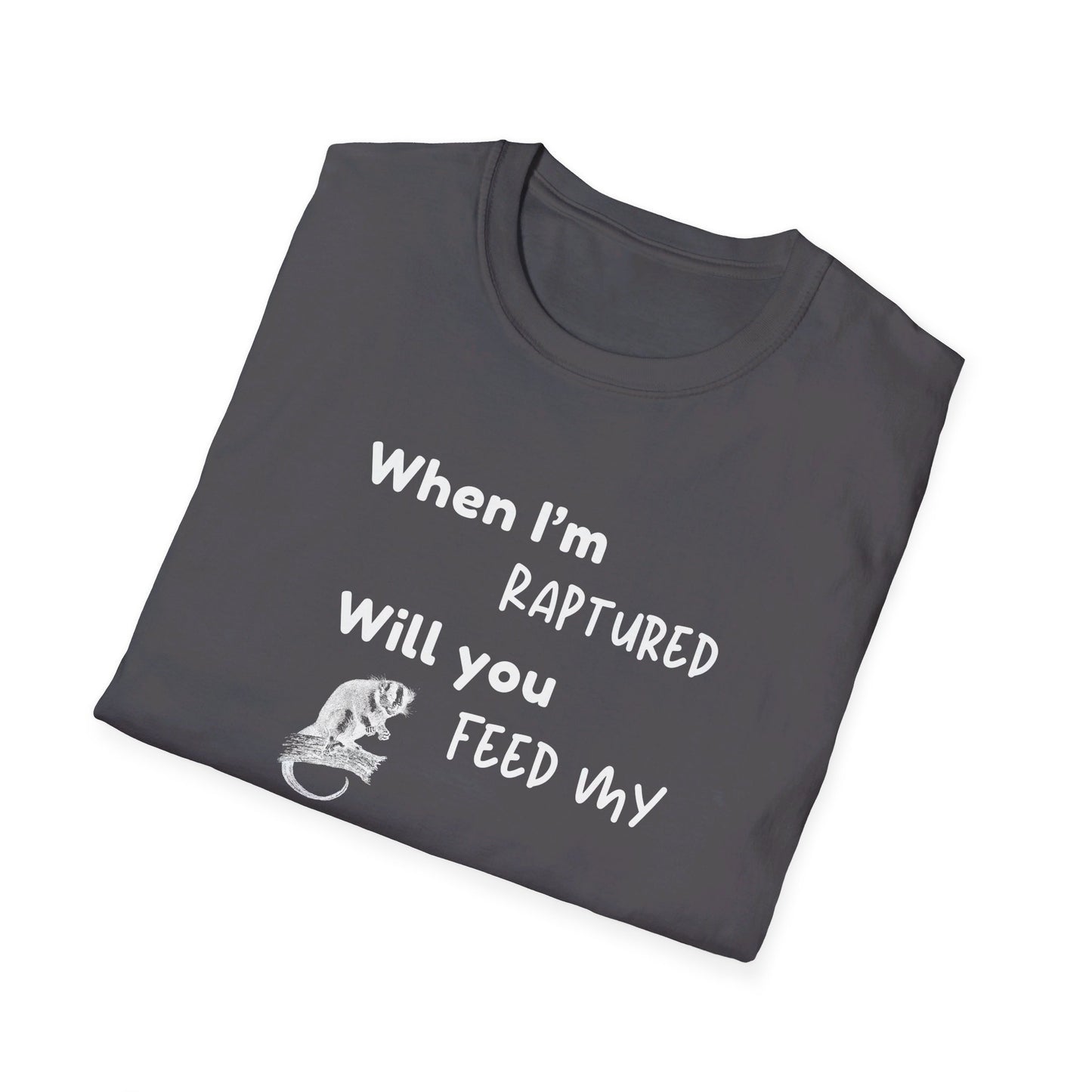 RAPTURED - POSSUM T-SHIRT - W - WH