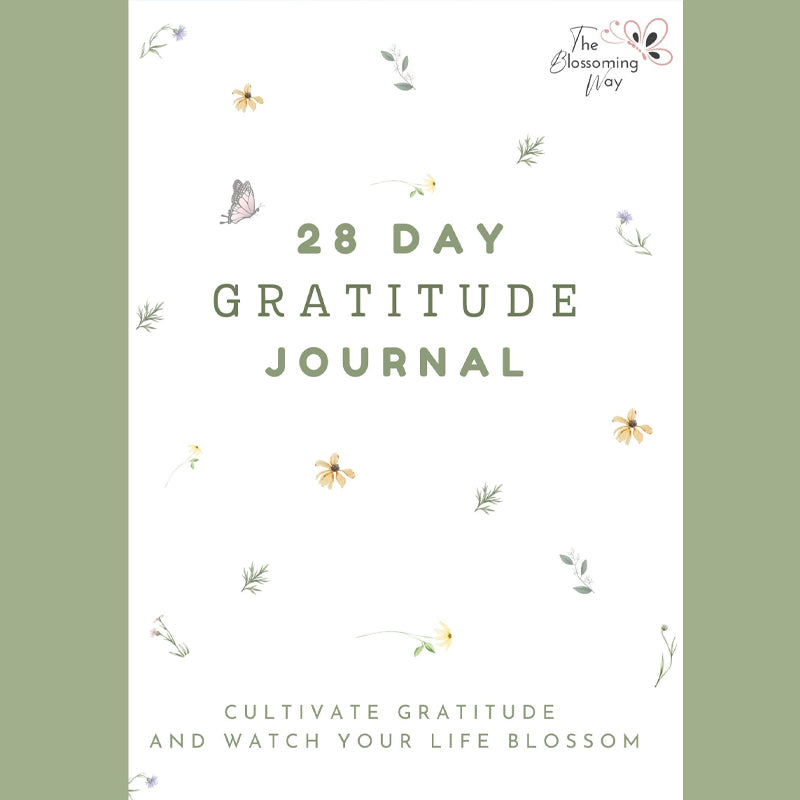 28 DAY GRATITUDE DIGITAL E-JOURNAL