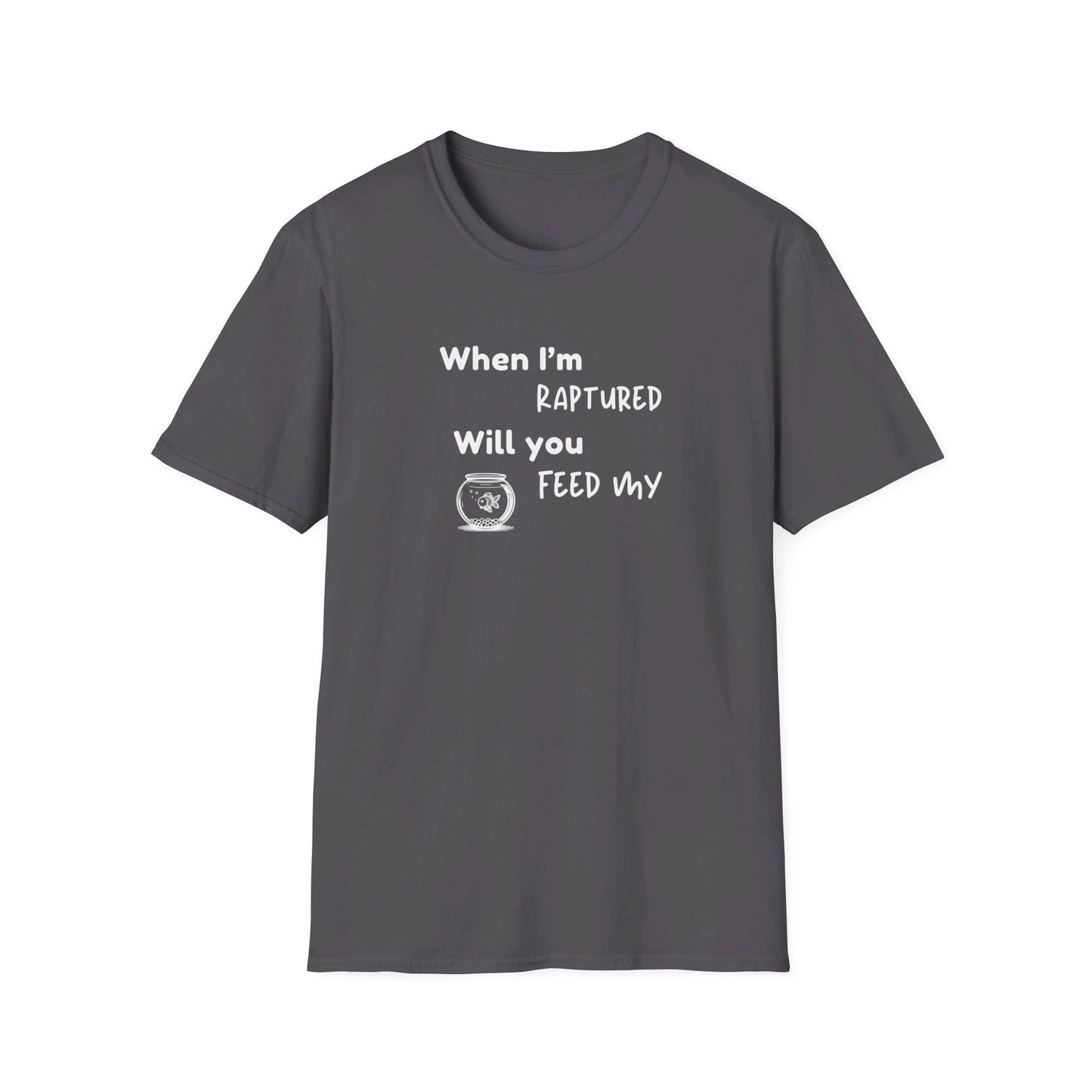 RAPTURED - FISH T-SHIRT - M - WH