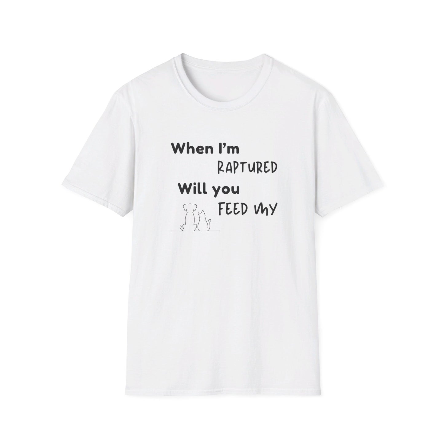 RAPTURED - DOG & CAT T-SHIRT - SS - DK