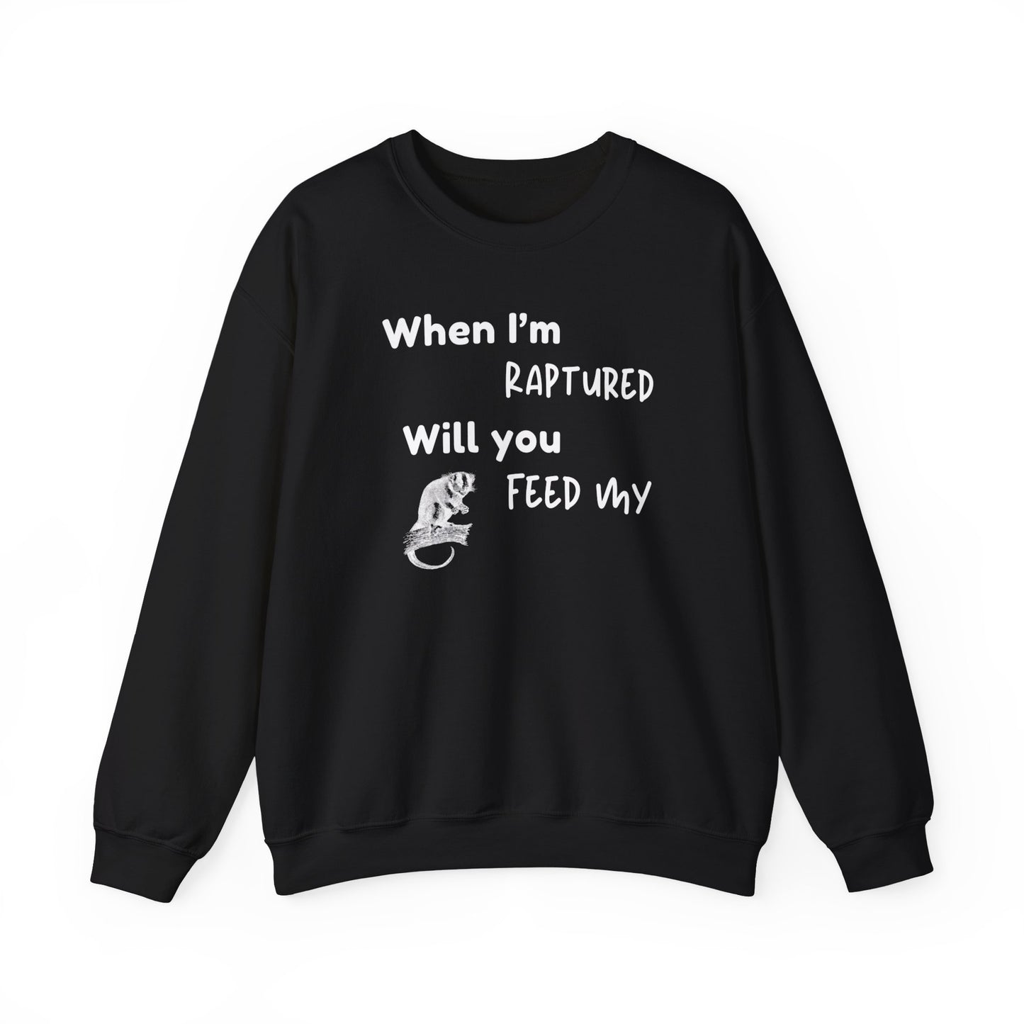 RAPTURED POSSUM SWEATSHIRT - M - WH