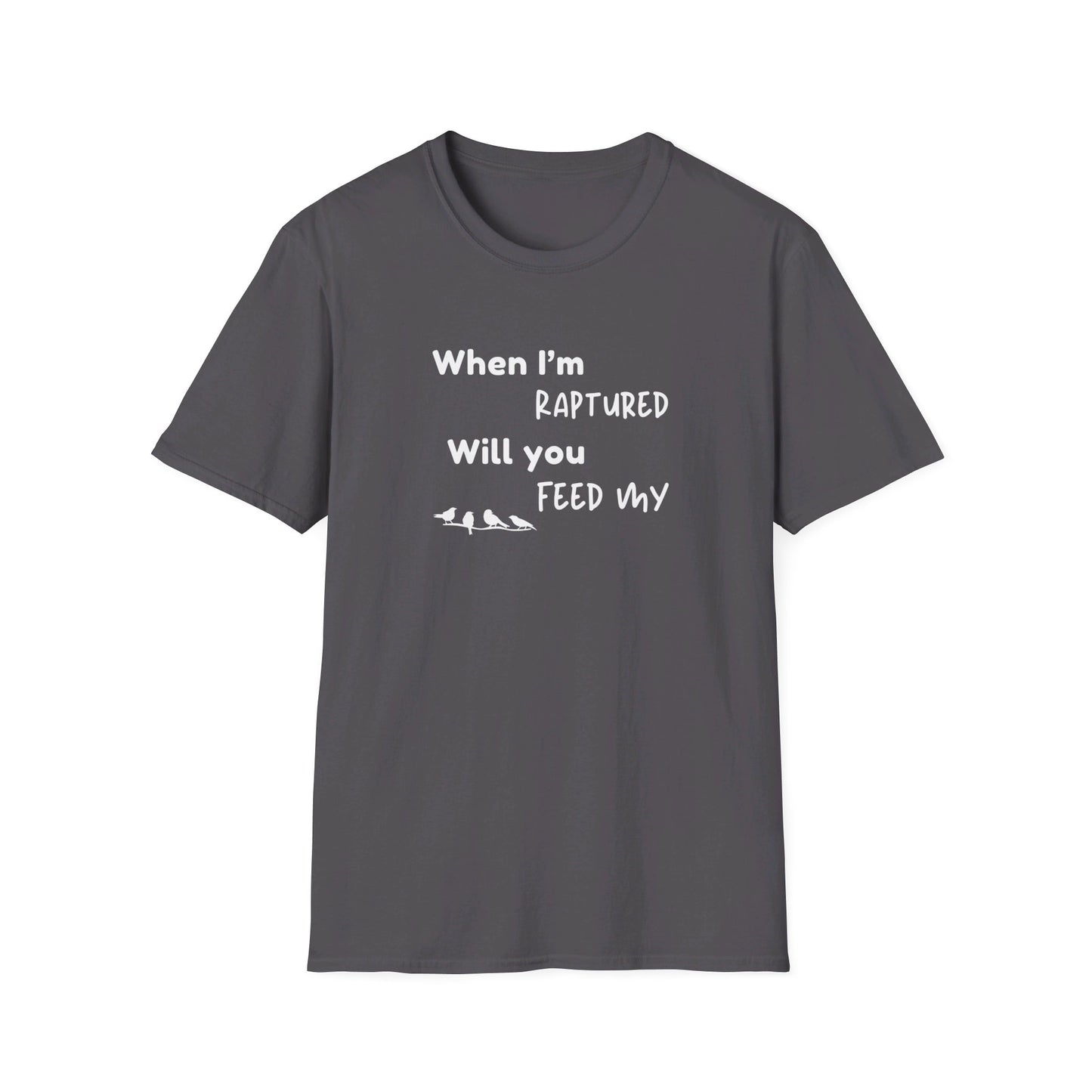 RAPTURED - BIRDS T-SHIRT - M - WH