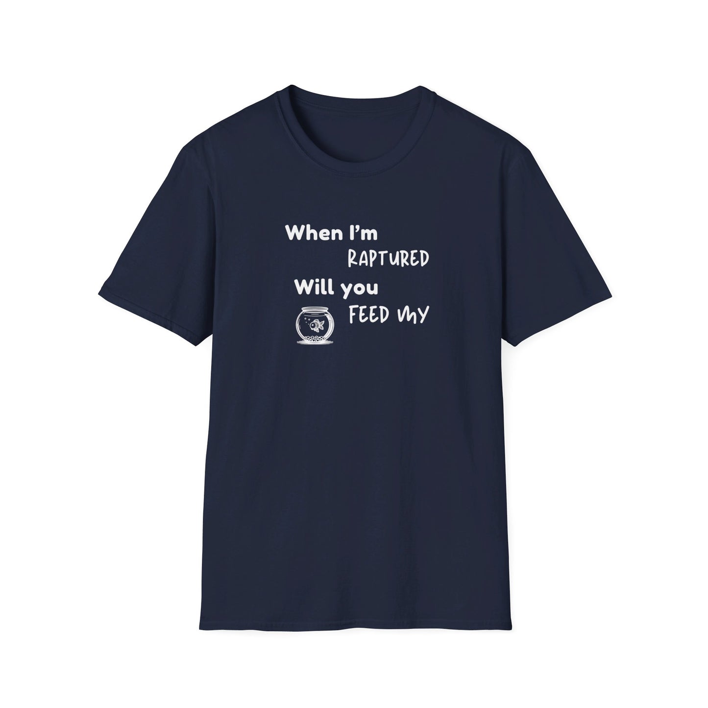 RAPTURED - FISH T-SHIRT - M - WH