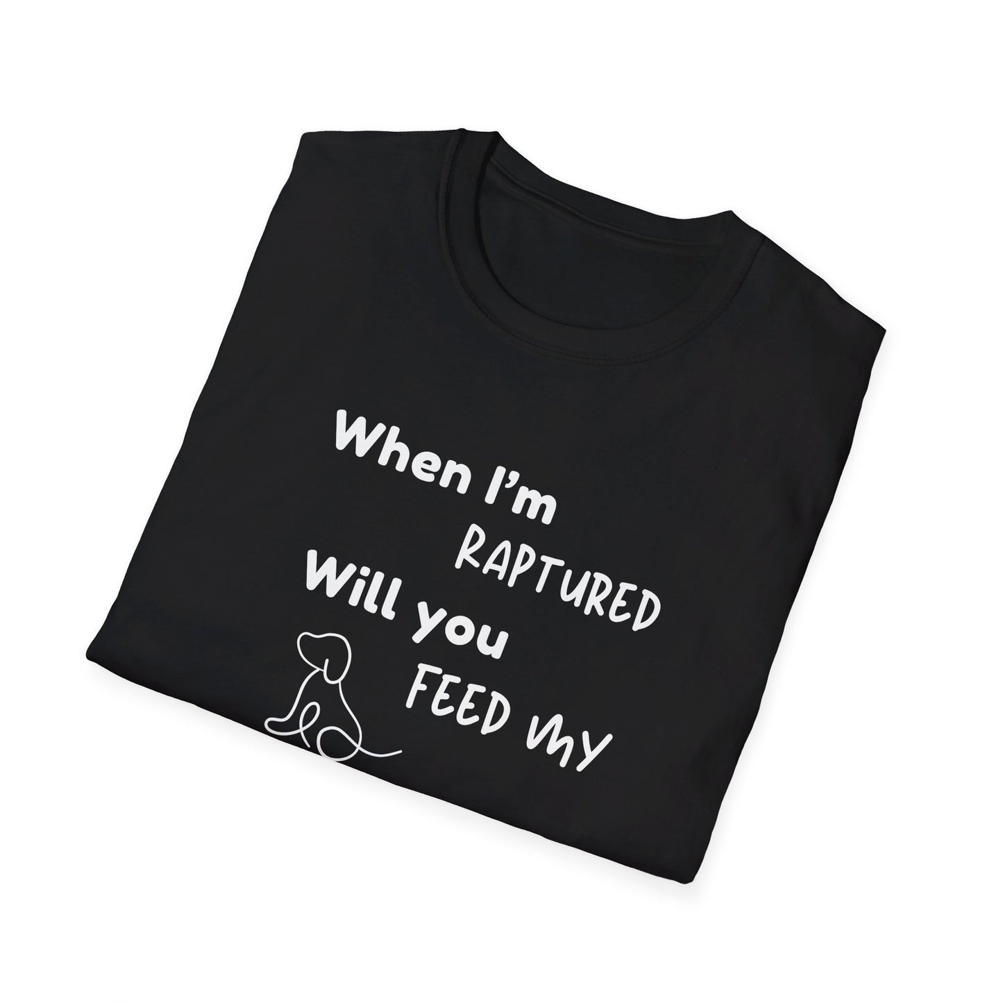 RAPTURED - DOG T-SHIRT - M - WH