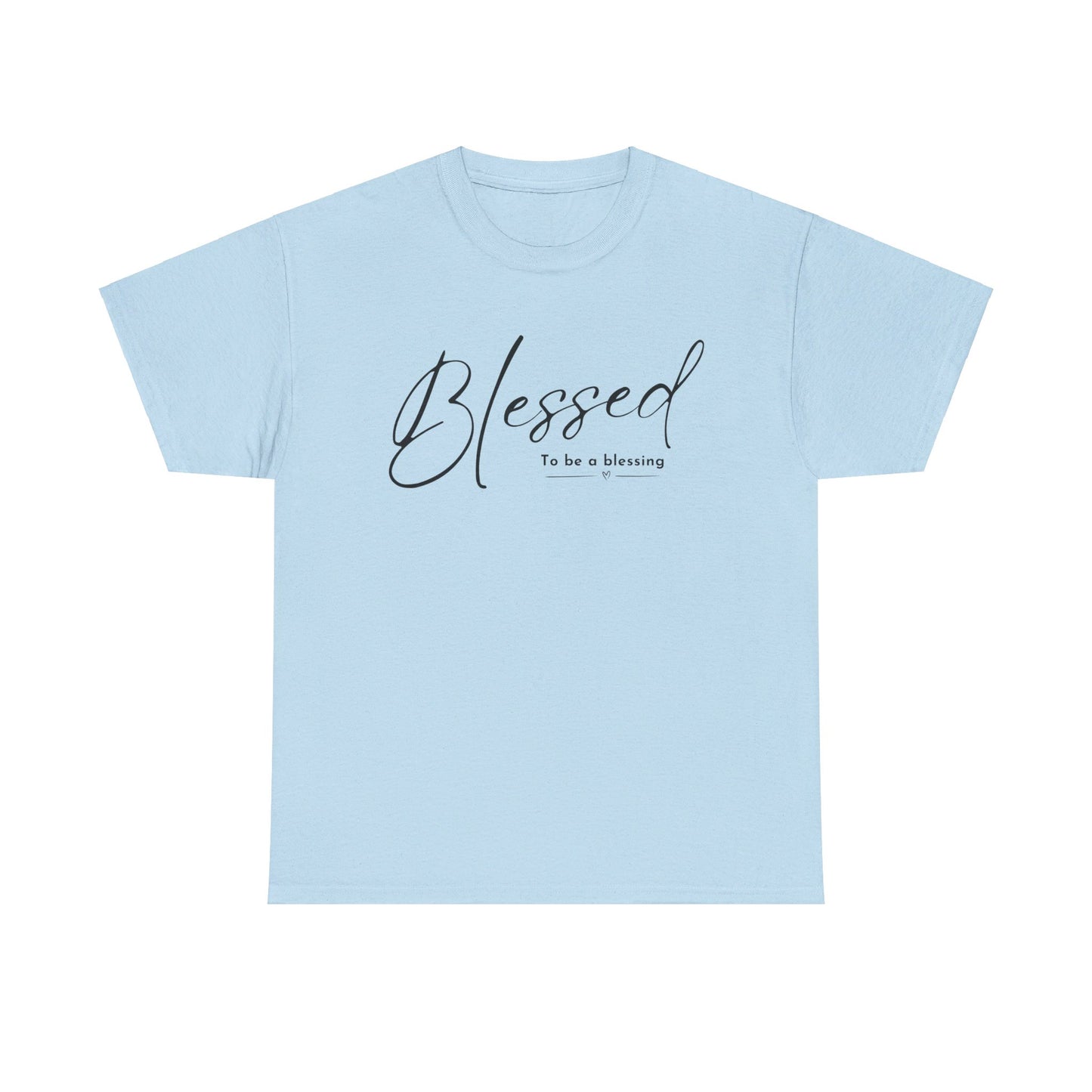 BLESSED T-SHIRT - HC - BK