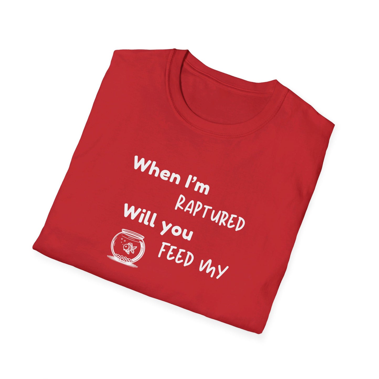 RAPTURED - FISH T-SHIRT - M - WH