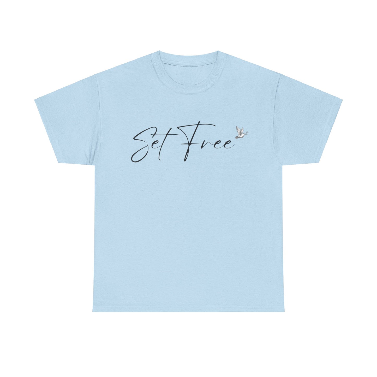 SET FREE T-SHIRT - HC - BK