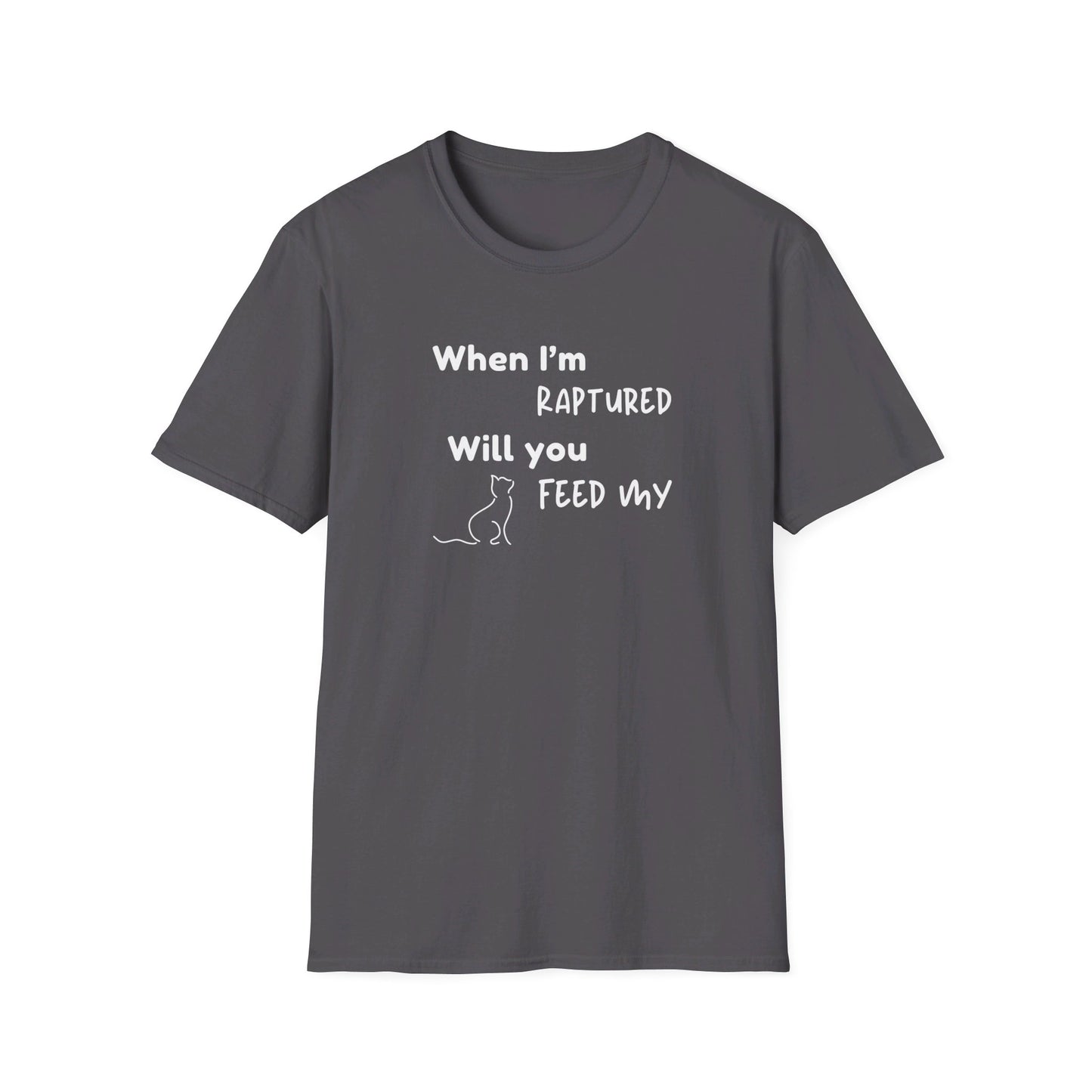 RAPTURED - CAT T-SHIRT - M - WH