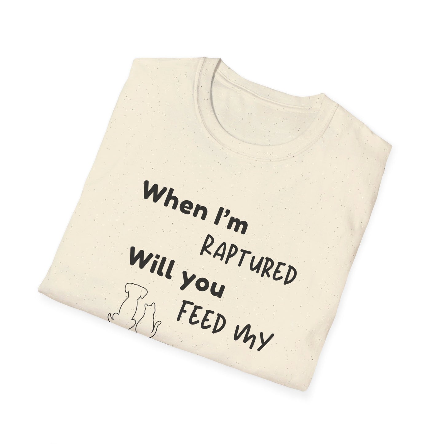 RAPTURED - DOG & CAT T-SHIRT - SS - DK
