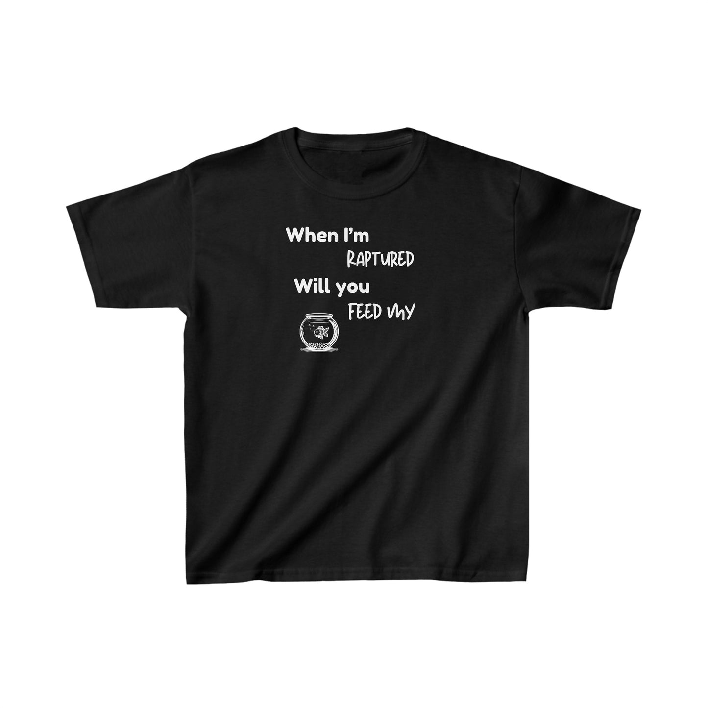 RAPTURED FISH T-SHIRT - WH