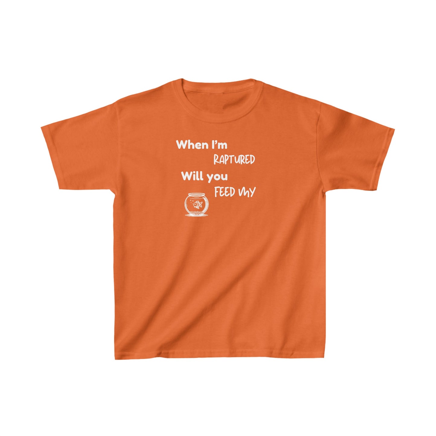 RAPTURED FISH T-SHIRT - WH